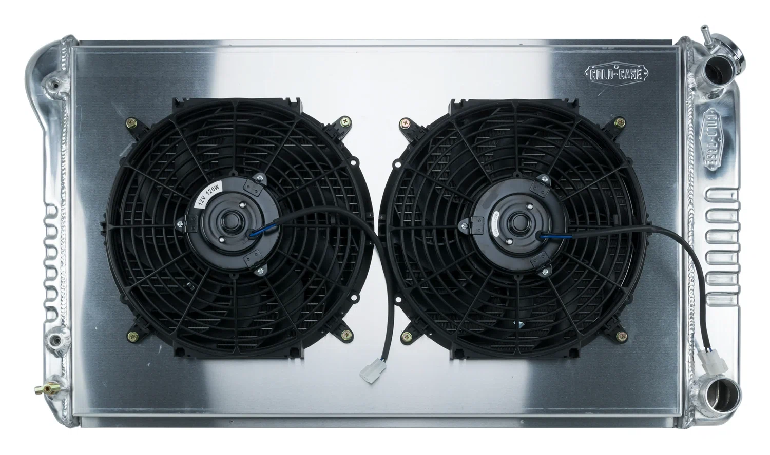 68-72 A-Body LS SWAP Aluminum Radiator And Dual 12 Inch Fan Kit